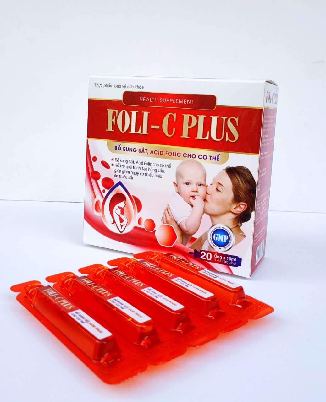 Foli-c plus viên bổ sung sắt