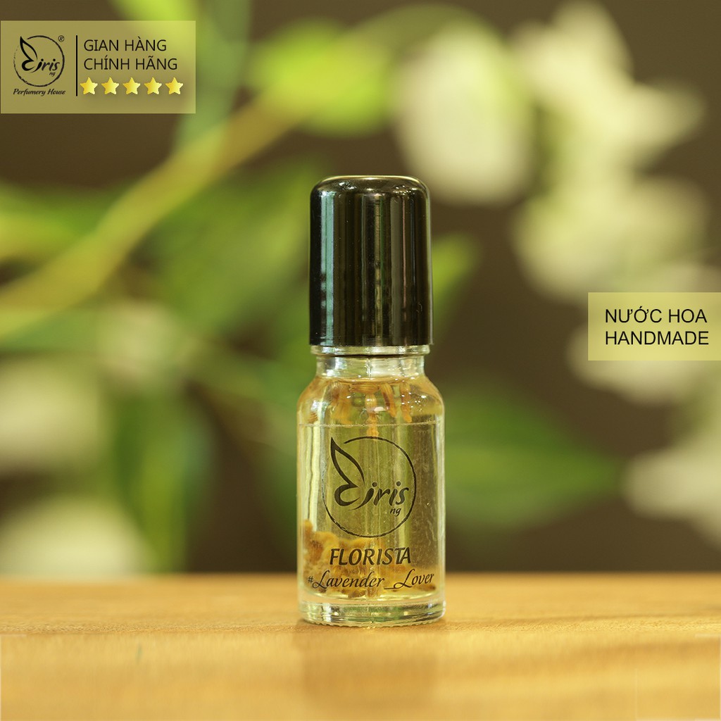 Nước hoa handmade thơm lâu mùi oải hương | iris perfume | lavender lover - bst florista