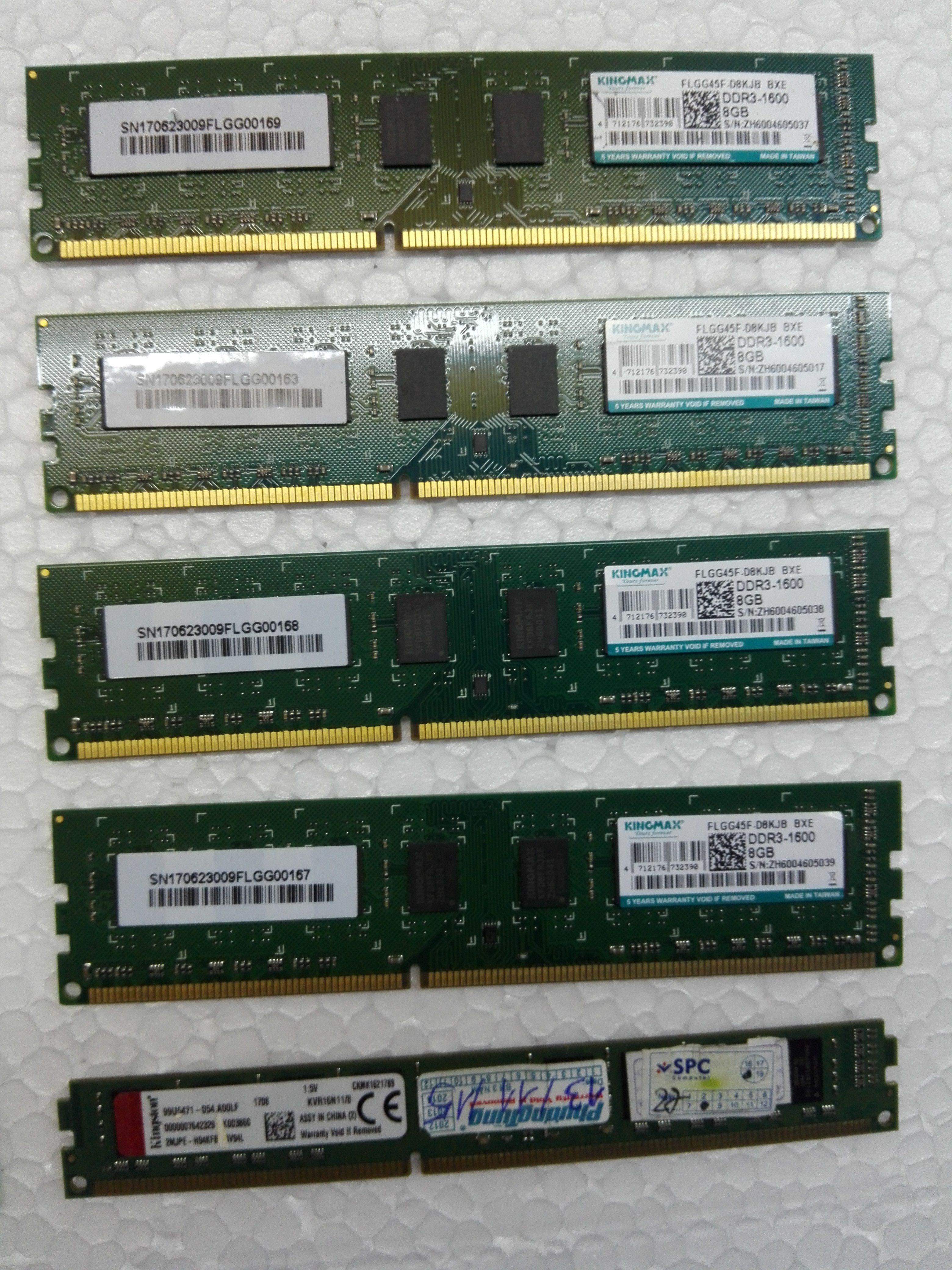 Ram 8G DDR3 máy tính để bàn Bus 1600