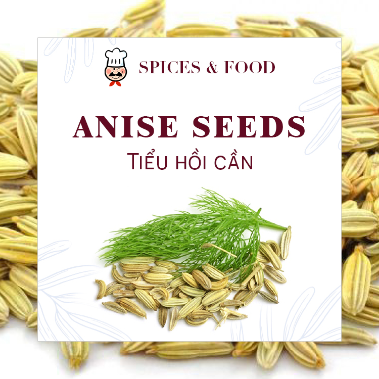Anise seeds - hoa tiểu hồi cần trà giảm mỡ địa trung hải- gia vị phở