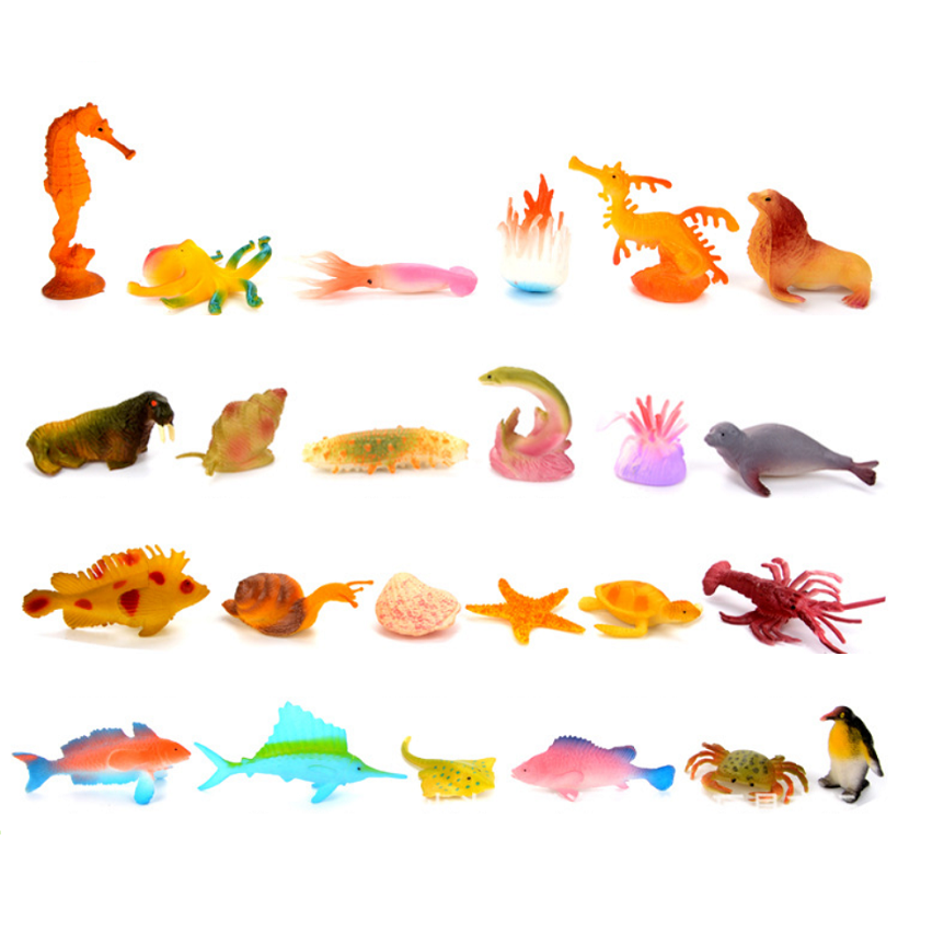 24 sinh vật biển size 4-6cm