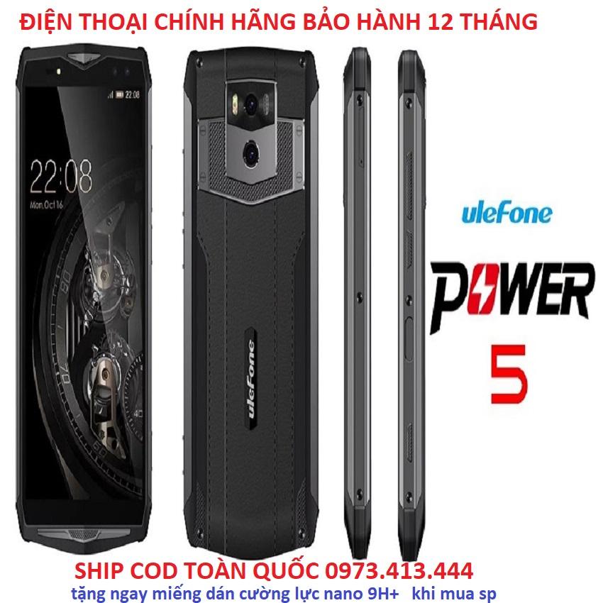 điện thoại Ulefone Power 5 ( ram 6gb, Pin Khủng Nhất Thế Giới 13.000mAh )