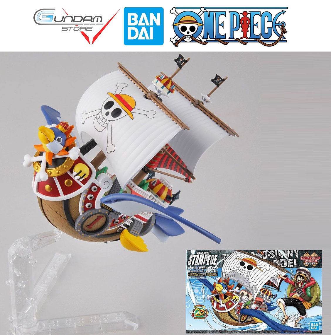 Bandai Thousand Sunny Flying Model One Piece Figure Rise Standard Mô Hình Nhựa Đồ Chơi Lắp Ráp Anime Nhật