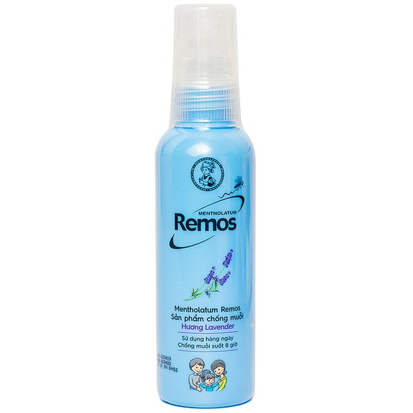 Xịt Chống Muỗi Remos Hương Oải Hương 60ml