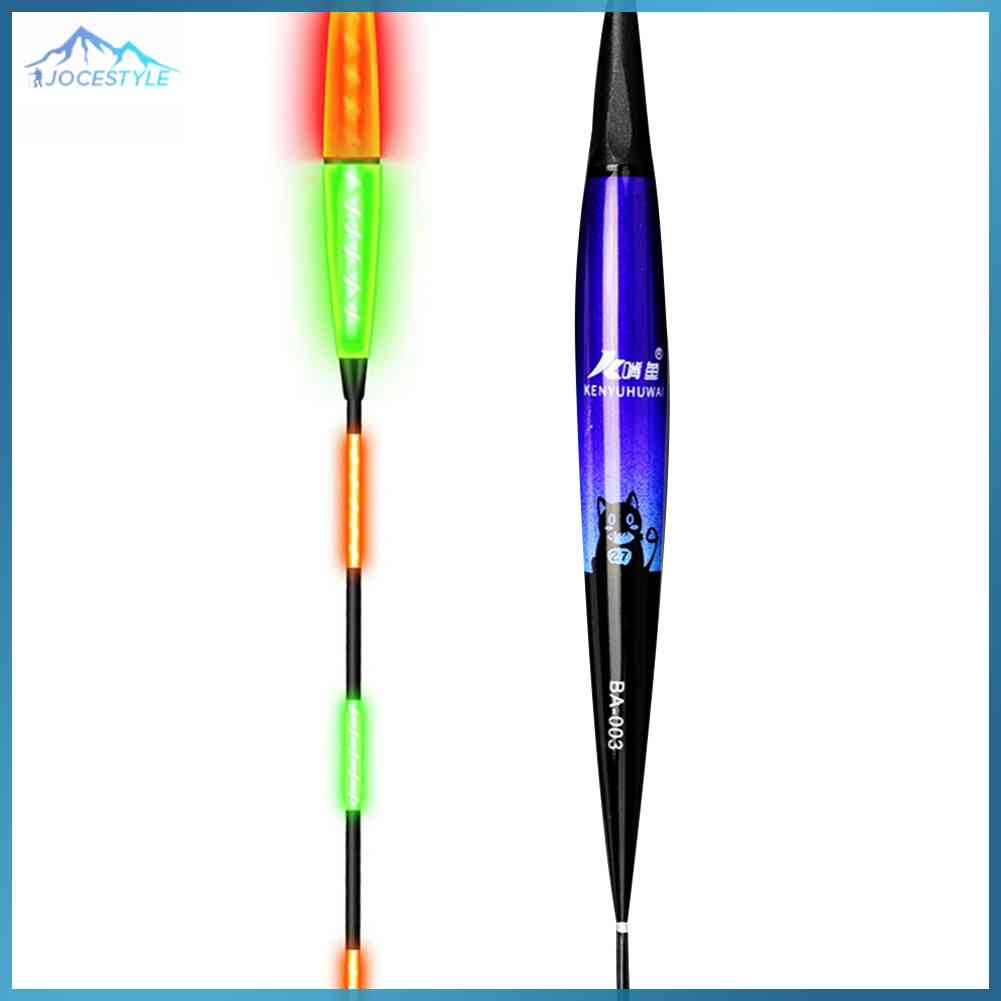 Phao Câu Thông Minh Cảm Biến Trọng Lực, Cá Mồi LED Ánh Sáng, Dụng Cụ Câu Cá Điện Tử Thay Đổi Màu Sắc