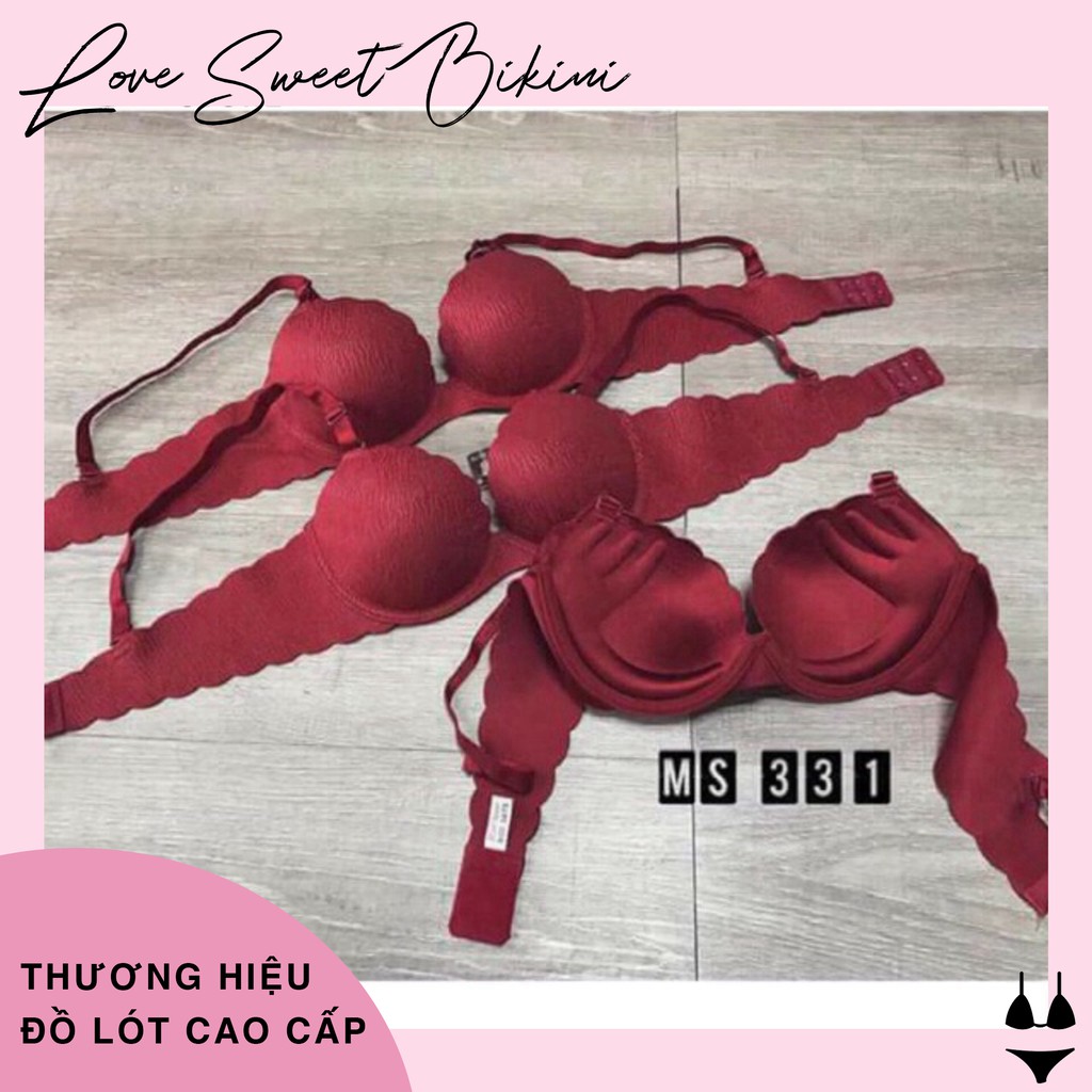 Áo lót đúc su vân rạn Sister Hood mã 331 có gọng đệm dày, thiết kế với form dễ mặc, thoải mái, đường may tỉ mỉ, tinh tế