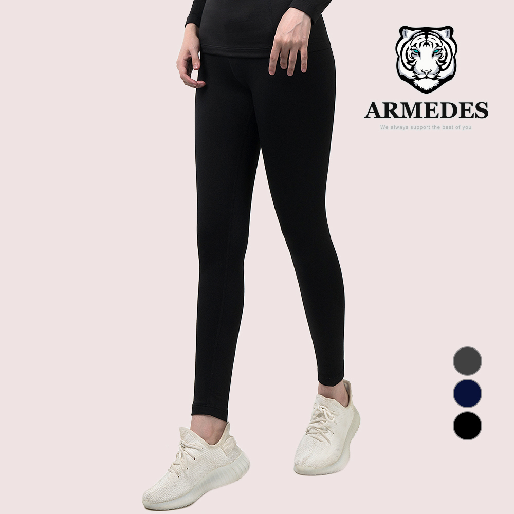 Quần legging có lớp lót nỉ siêu ấm, cạp cao giữ nhiệt leggin ôm bó vải dày dặn dành cho nữ - chính hãng ARMEDES - AR 38