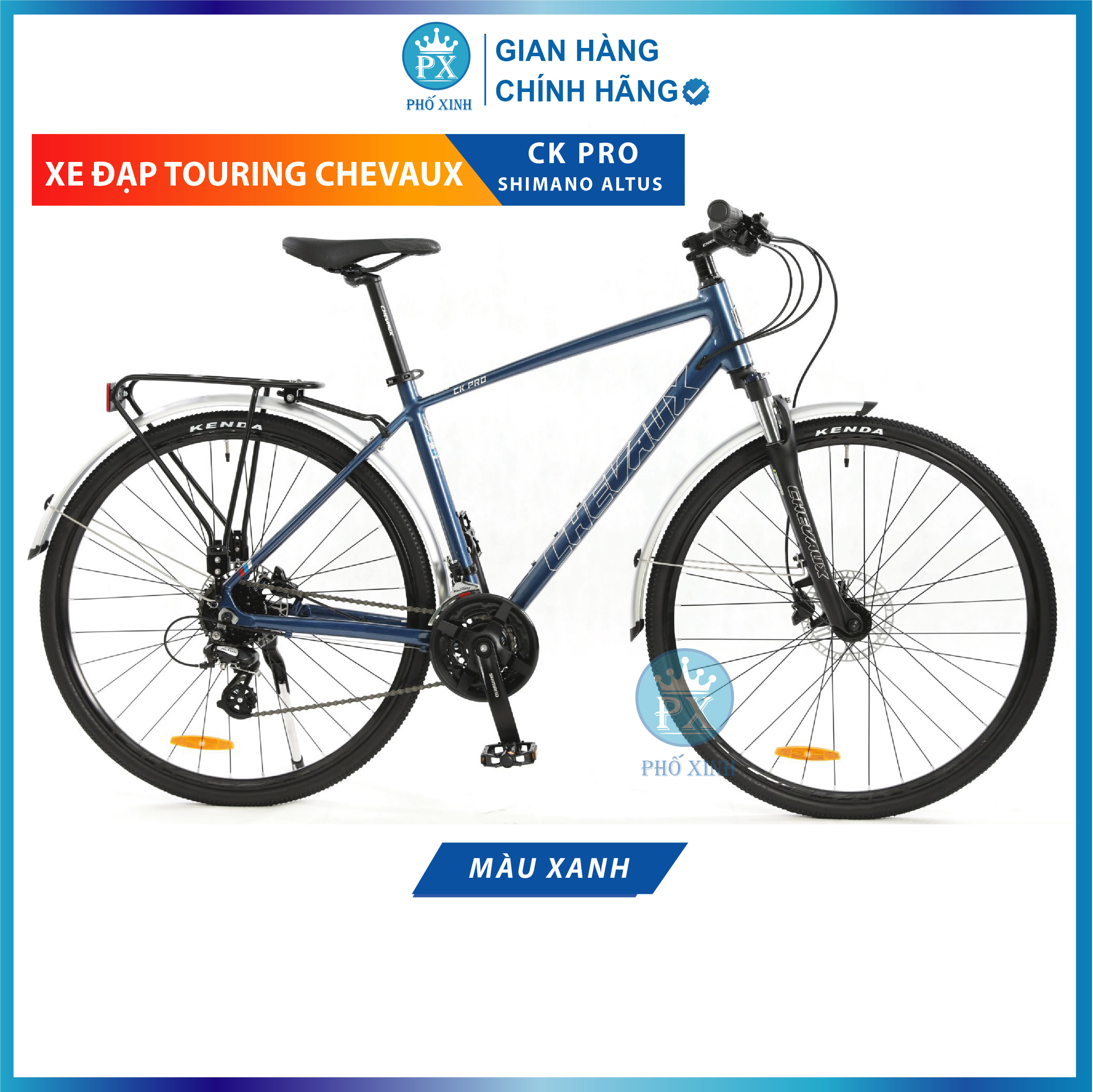 XE ĐẠP TOURING CHEVAUX CK PRO