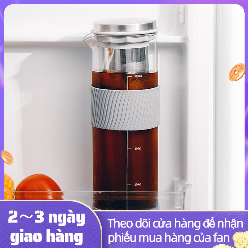 Bình ủ lạnh cafe cold brew dung tích 800ml