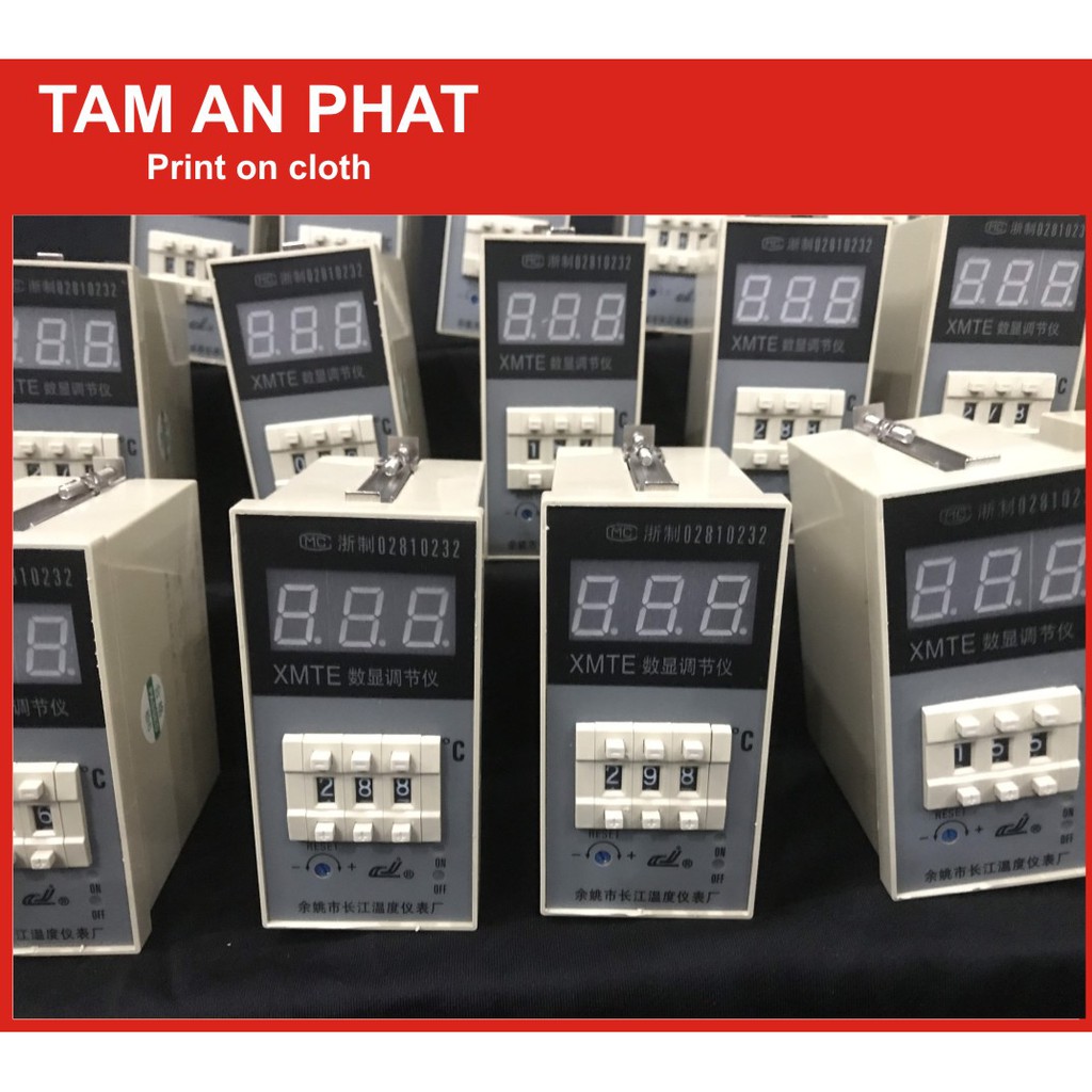 Đồng Hồ Nhiệt Cho Máy Ép Nhiệt Loại 2 Đồng Hồ