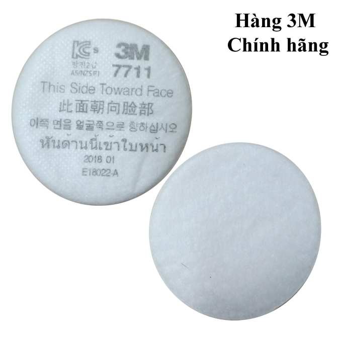 5 Tấm lọc bụi 3m 7711, cam kết hàng đúng mô tả, chất lượng đảm bảo an toàn đến sức khỏe người sử dụng