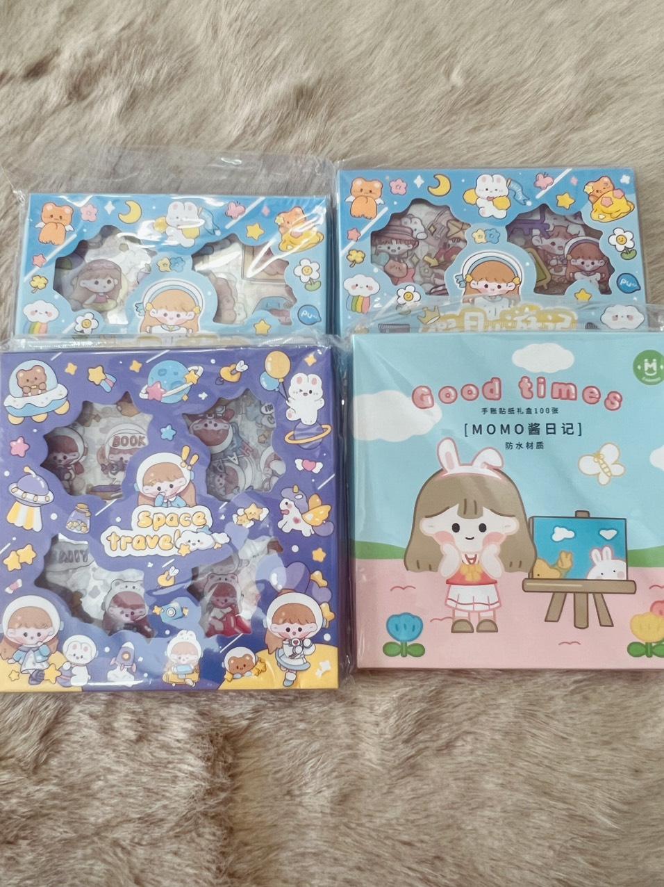 Bộ sticker 100 tấm siêu cute
