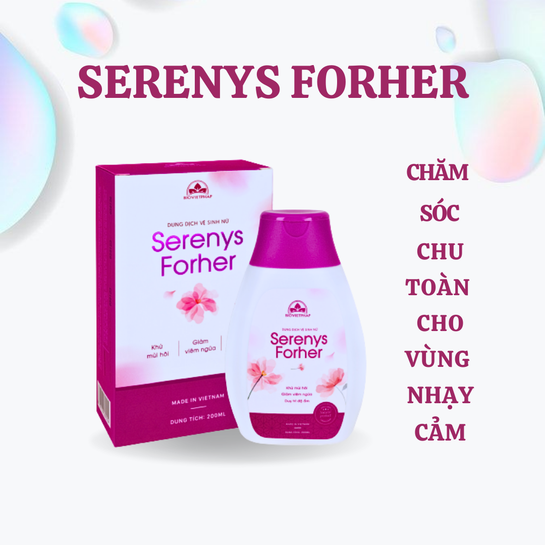 Dung dịch vệ sinh nữ Serenys Forher 200ml