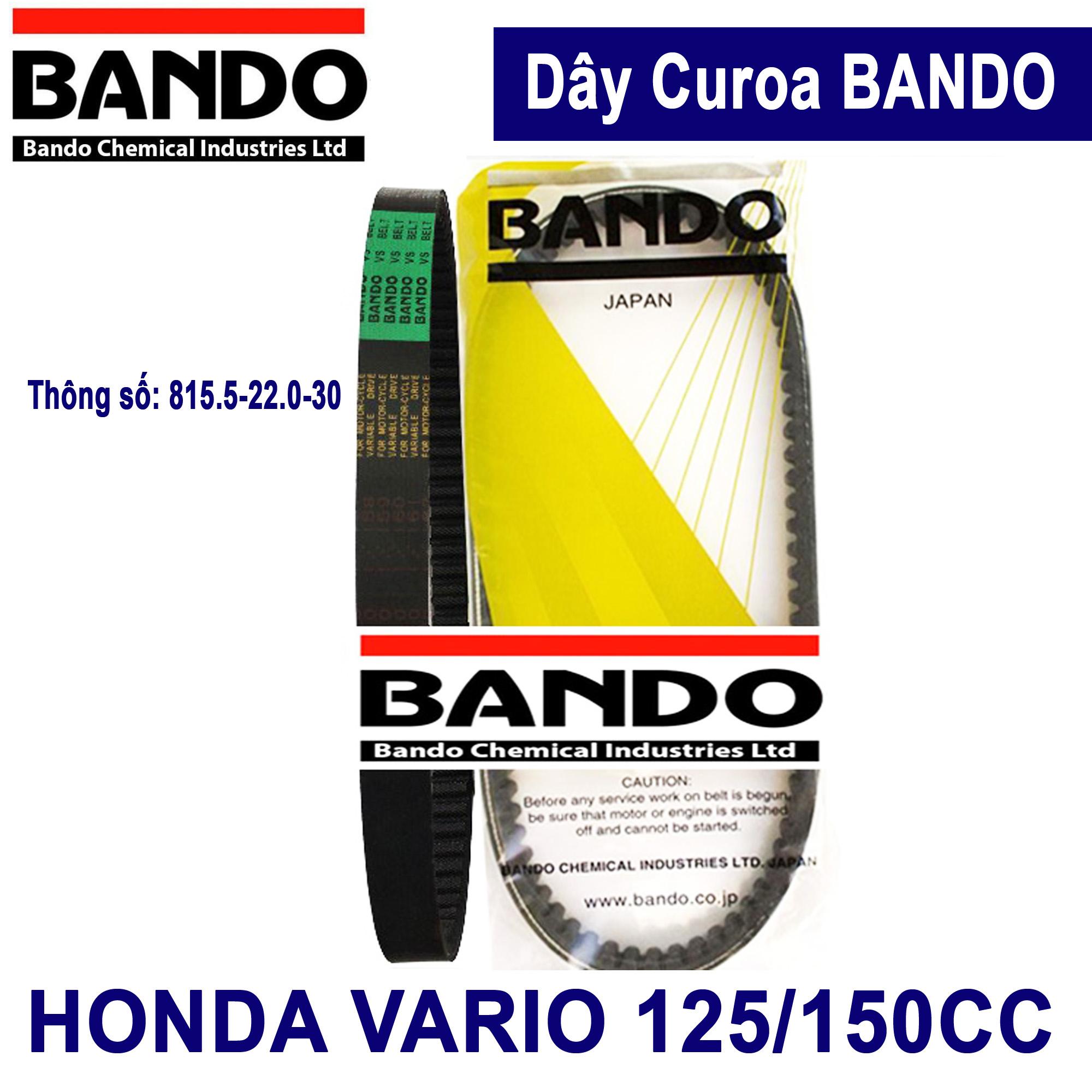 Dây curoa Honda Vario nhập khẩu Bando Thái Lan