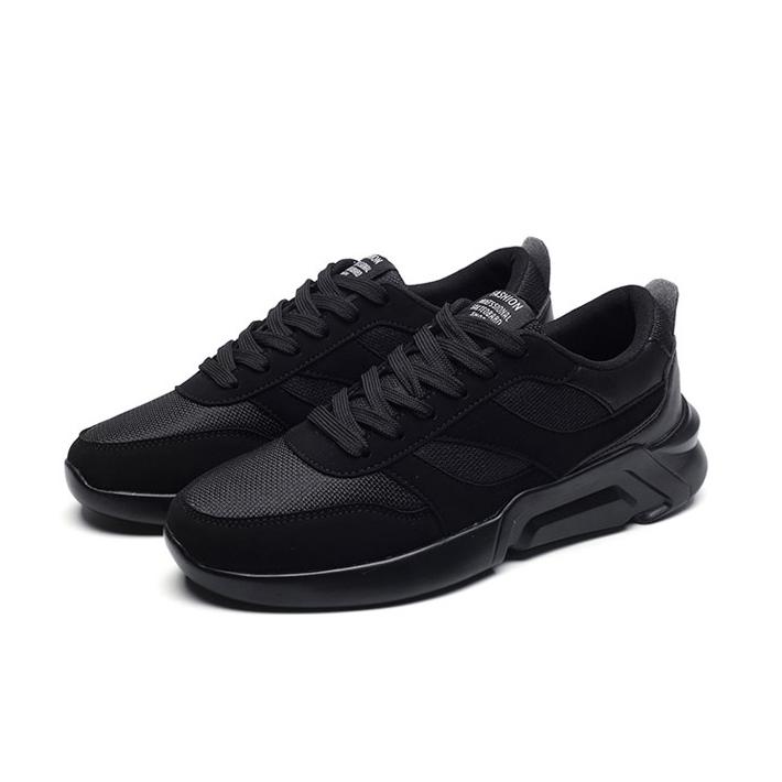 Giày sneaker nam thể thao mẫu mới varano vr9-0985b màu đen
