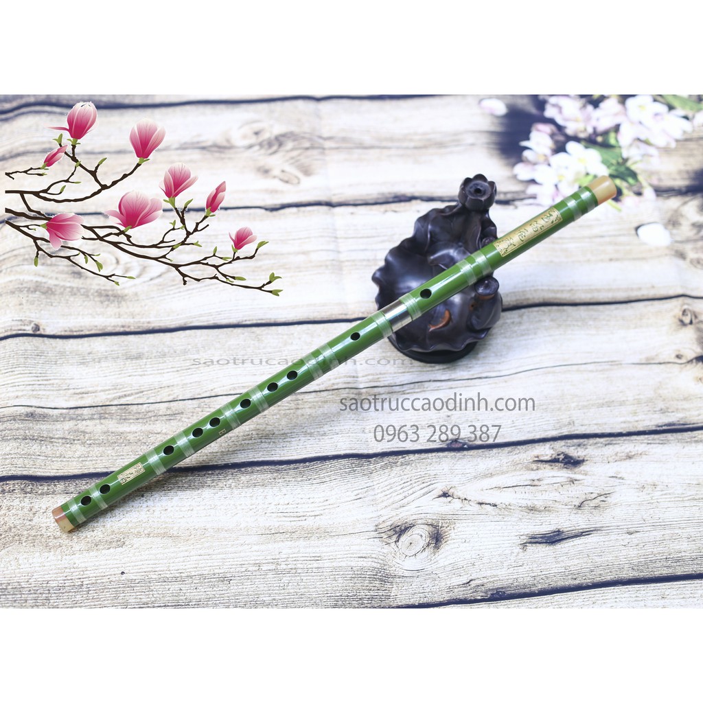 Sáo Dizi Xanh Ngọc, khớp nối inox, sáo Dizi chuyên nghiệp