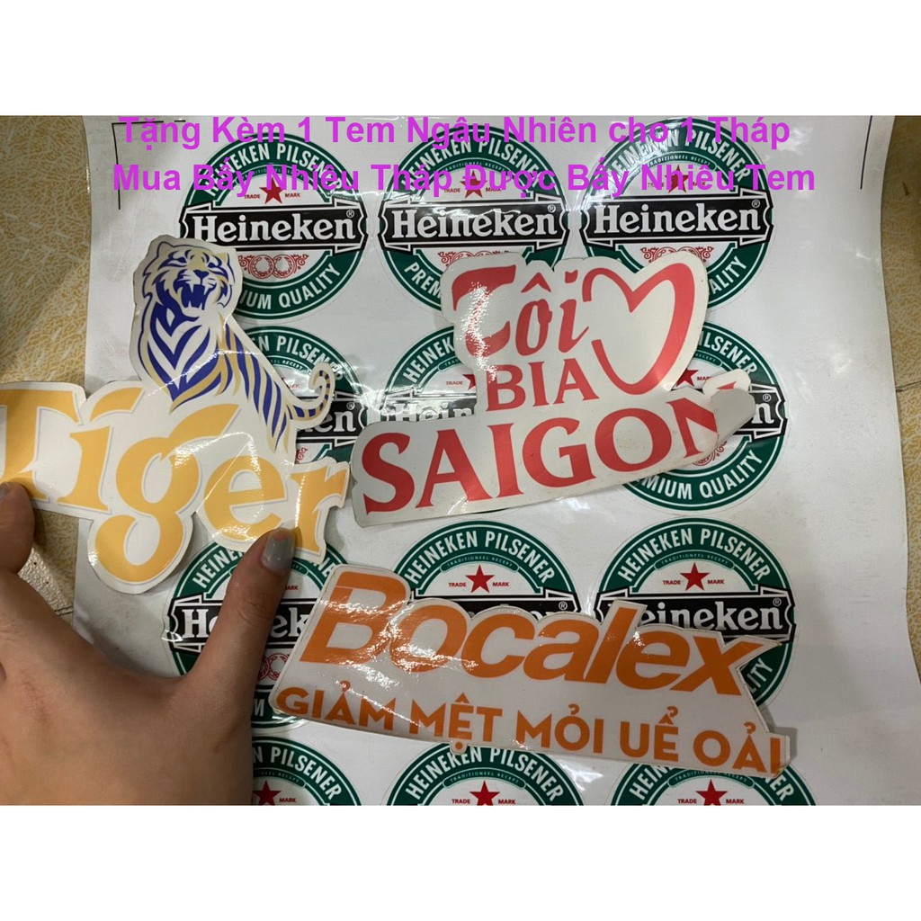 Decal Hãng Bia