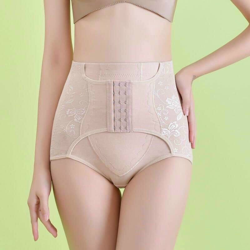 Quần gen nịt bụng định hình có móc cài cạp cao, Quần nịt giảm eo nâng mông