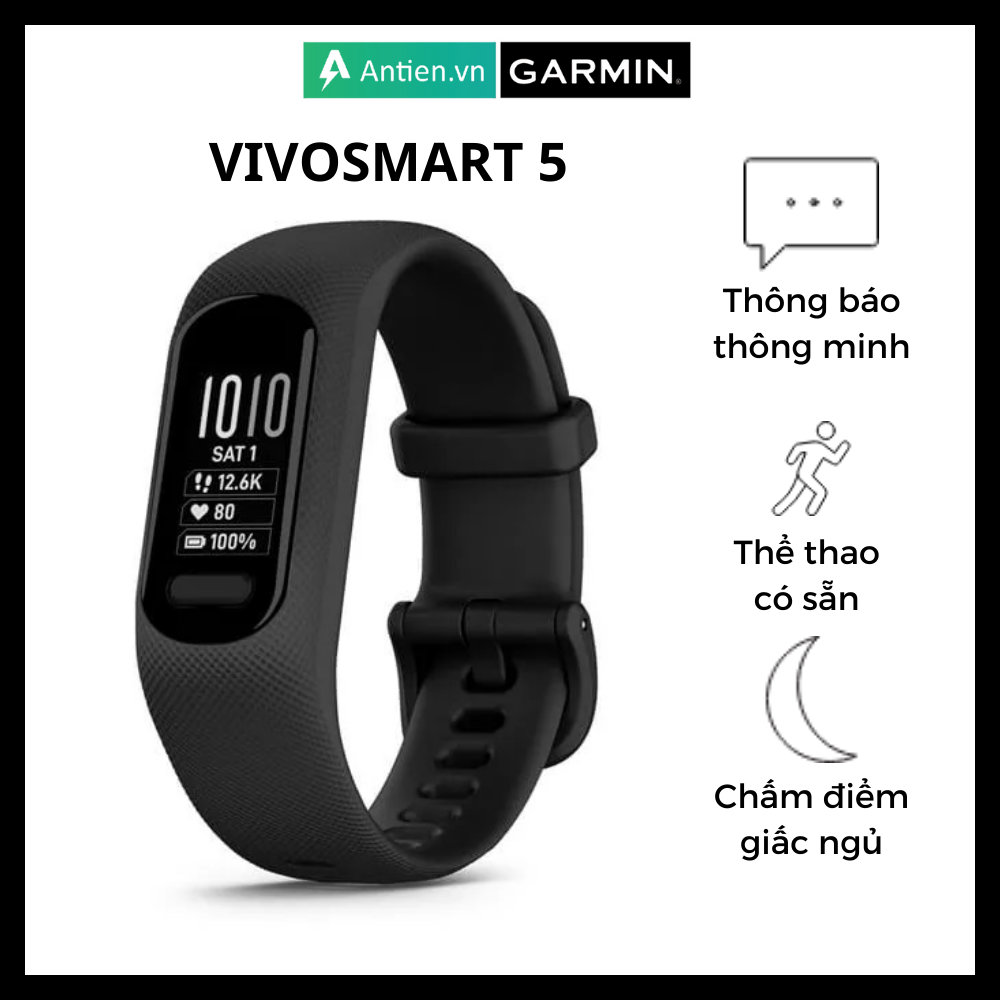 Đồng hồ thông minh Garmin Vivosmart 5 chính hãng