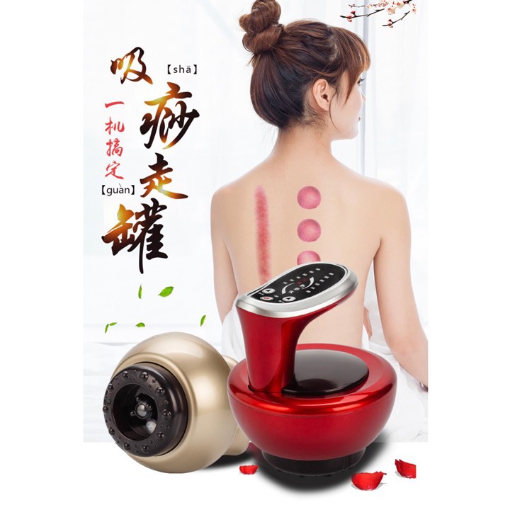 [HCM]Máy Cạo Gió Giác Hơi điện tử 6181 - Giác Hơi bằng điện Cạo Gió chạy bằng điện lực mạnh và hiệu quả nhỏ gọn an toàn cho làn da không gây đau rát dễ dàng sử dụng. BH 1 đổi 1 tại Minh Châu Store.