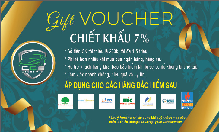 Voucher giảm giá bảo hiểm 2 chiều xe trị giá 200.000 vnđ -> 1.500.000 vnđ , Bảo hiểm Bảo Việt - PVI - PTI - MIC - VNI - PJICO