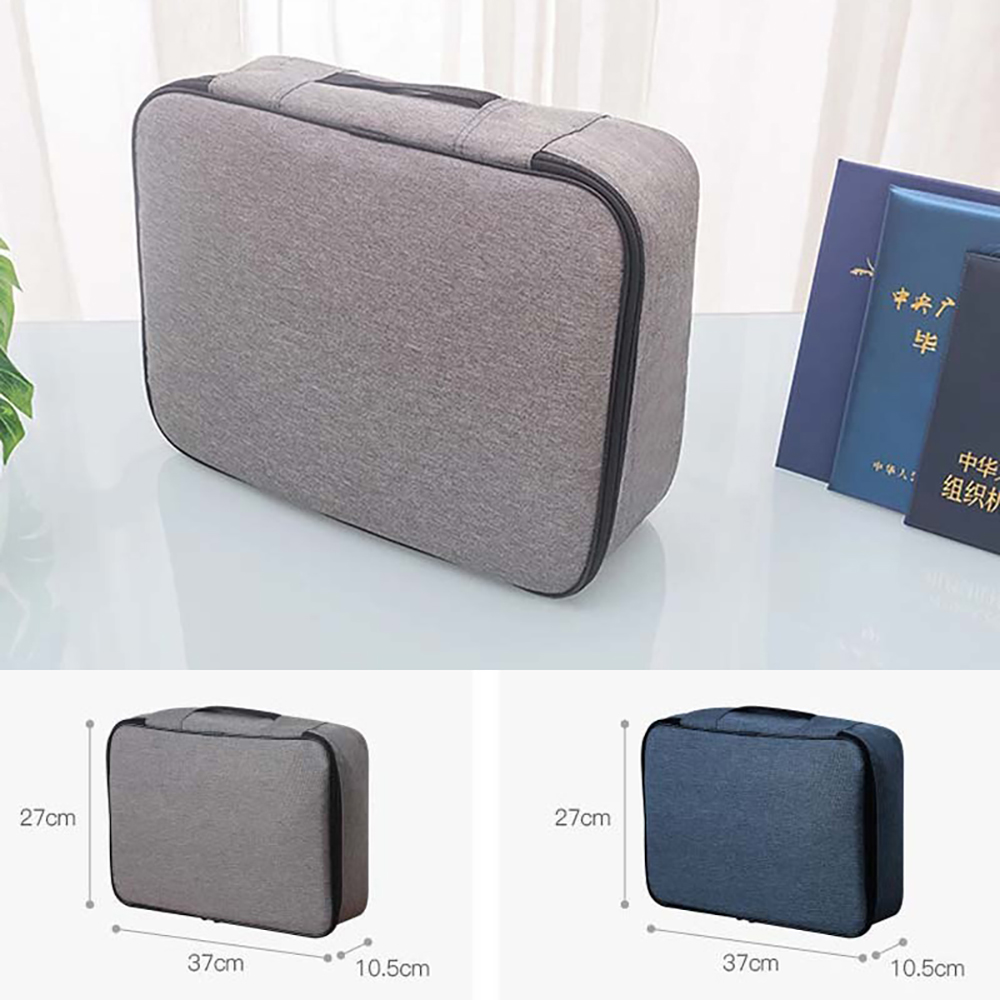 Cặp đựng hồ sơ tài liệu giấy tờ A4 cỡ lớn túi nhiều ngăn có khoá số, quai xách cầm tay tiện lợi