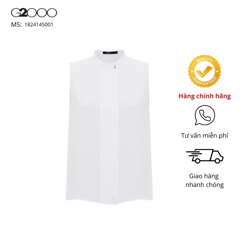 Áo kiểu nữ g2000 màu trắng, tím nho