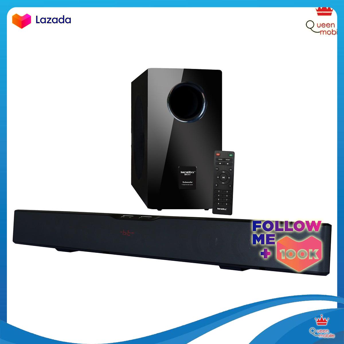 Loa vi tính soundmax sb-217/2.1 tích hợp bluetooth