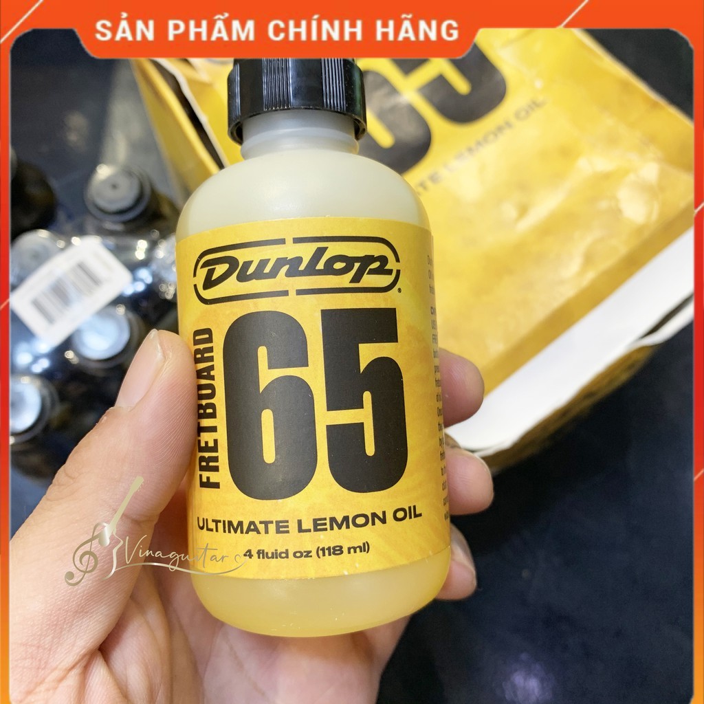 Dầu lau dây đàn / Phím đàn / Vệ Sinh Dunlop 65 6528/6554/654 cho Guitar Violin chống rỉ chai 59ml/118ml - Nhaccu3so