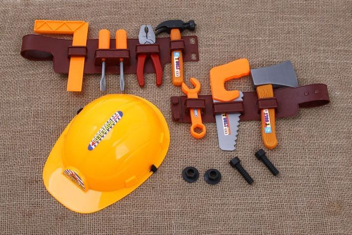 Đồ Chơi Dụng Cụ Tập Làm Thợ Điện, Xây Dựng Cho Bé Vui Chơi Gồm 13 Chi Tiết Khác Nhau Chất Liệu Nhựa An Toàn Cho Bé