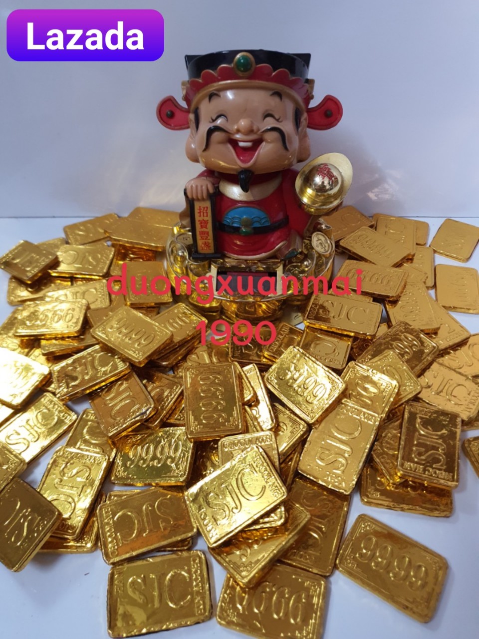 Socola vàng miếng SJC 9999 -500GR-date mới