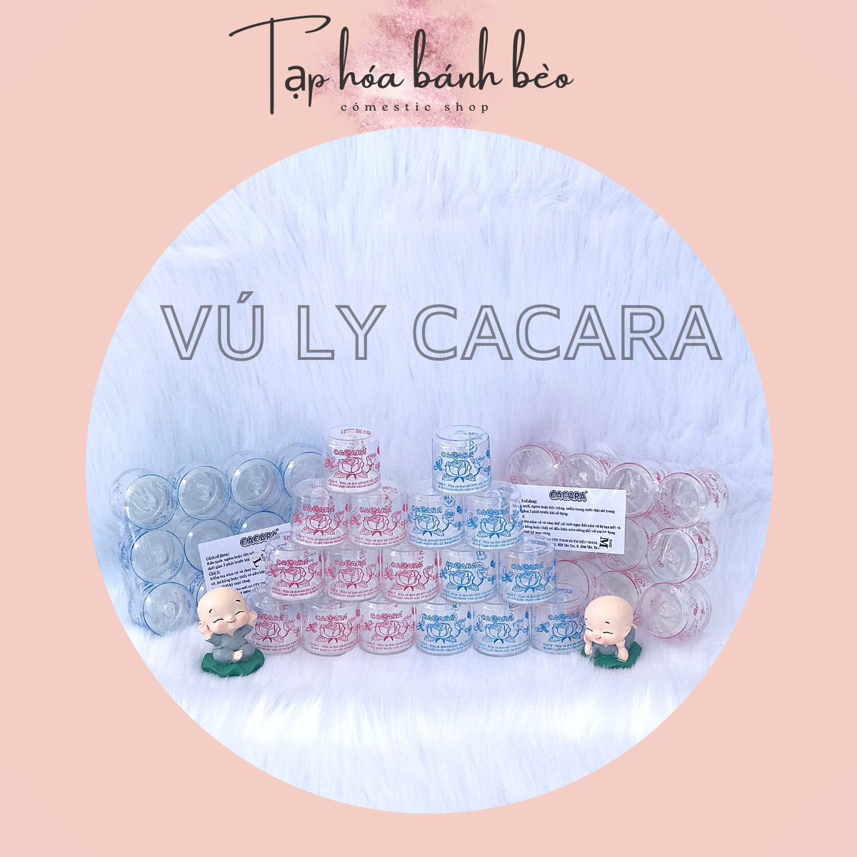 Lố 12 cái núm ti Cacara siêu mềm cho bé