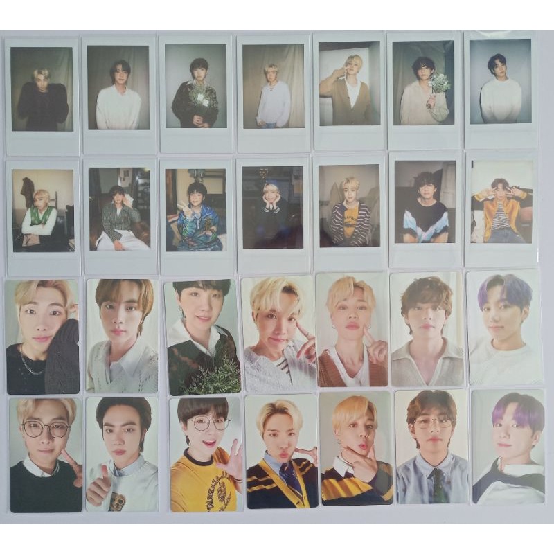 Bts photocard sticker trang trí deco kit 2022 off