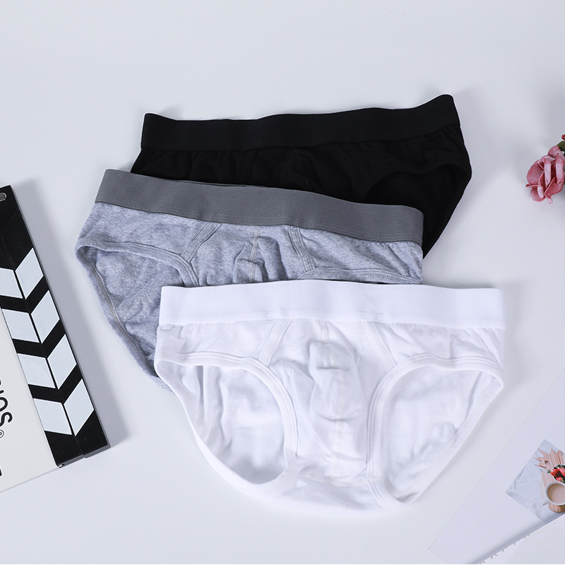 Quần lót nam - dạng tam giác brief basic- thun cotton mịn