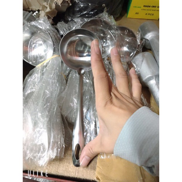 Muôi múc canh - Muôi múc canh inox siêu dày