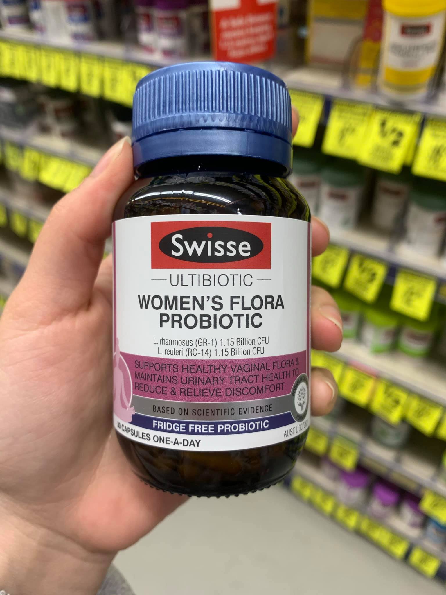 Men vi sinh cho phụ nữ Swisse Women’s Flora Probiotic