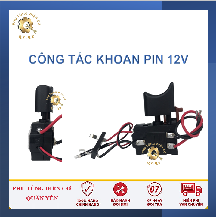Công tắc máy khoan - khoan pin 12v 21v , khoan boschh, mở bulong