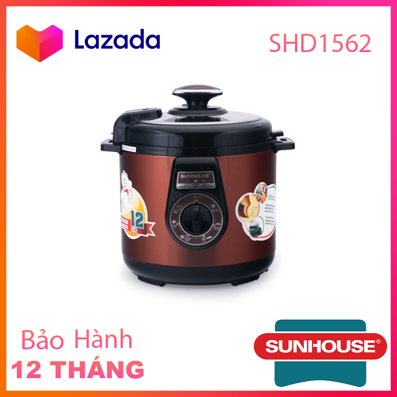 Nồi áp suất đa năng 6 lít sunhouse shd1562