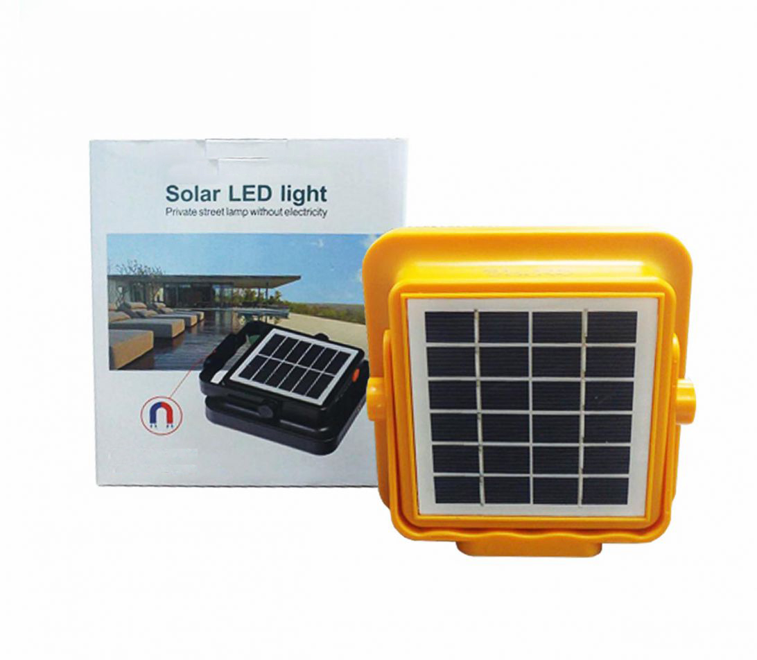 Đèn led pha cầm tay năng lượng mặt trời cao cấp