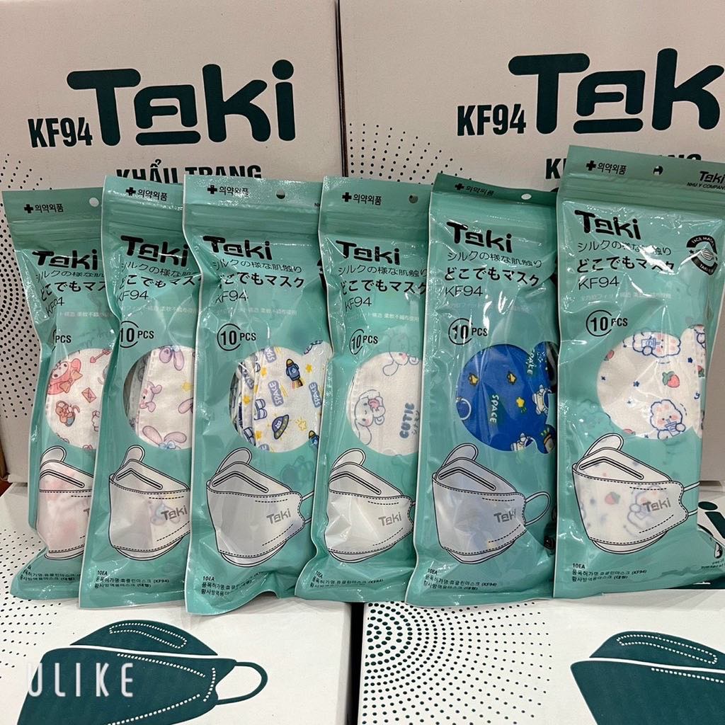 Set 10 chiếc khẩu trang thỏ kf94