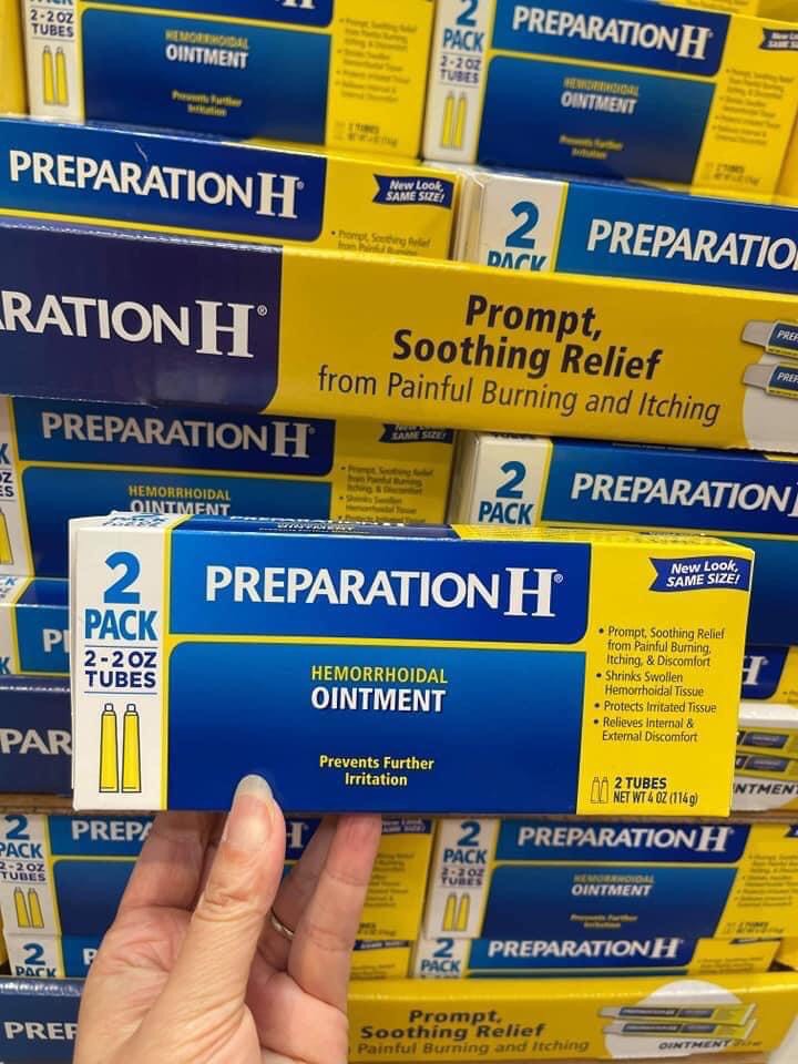 Kem bôi trĩ preparation h ointment 57g của mỹ