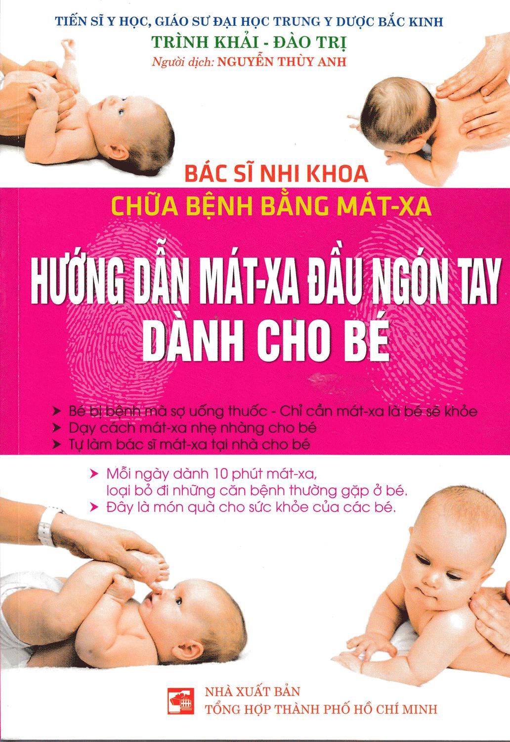 Hướng dẫn mát-xa đầu ngón tay dành cho bé