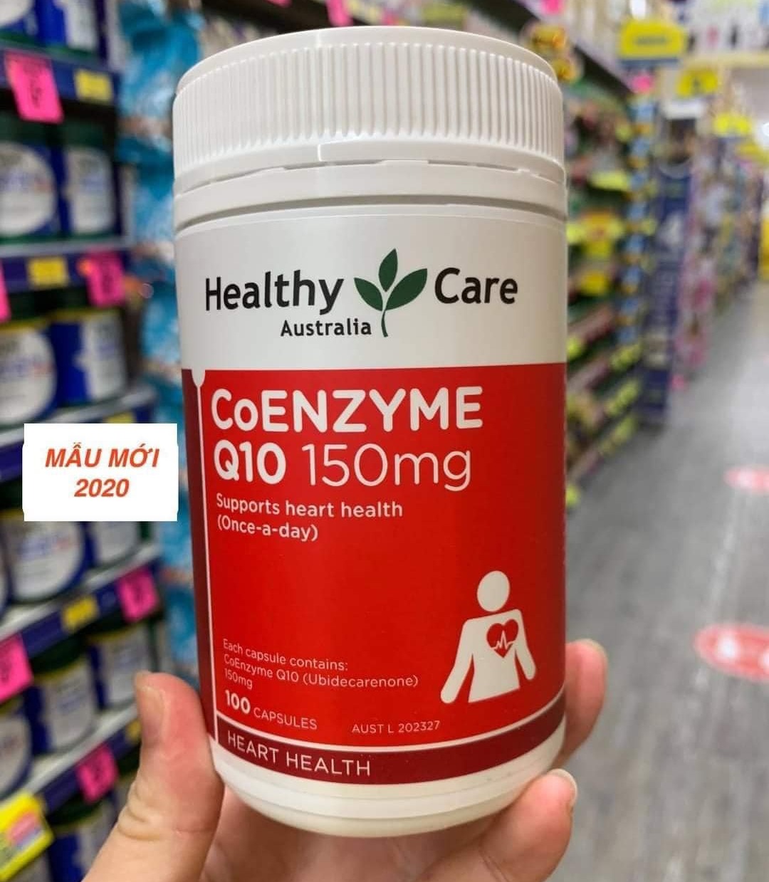 Bổ tim Coenzyme Q10 150mg Healthy Care Úc 100 viên