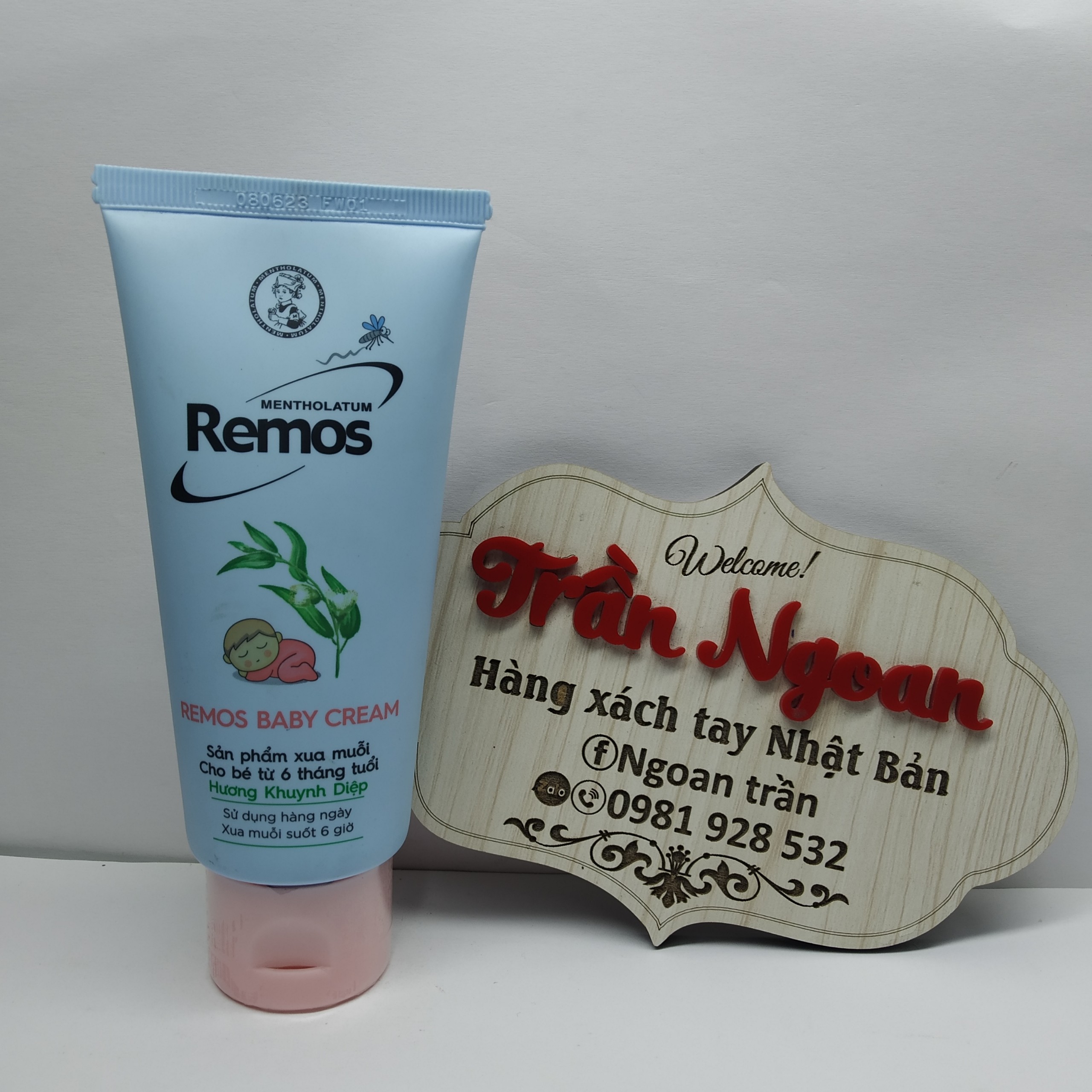 Kem Xua Muỗi Remos Cho Trẻ Hương Khuynh Diệp - Tuýp 70g