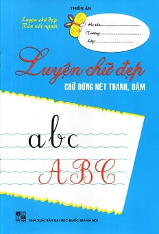 Fahasa - Luyện Chữ Đẹp: Chữ Đứng Nét Thanh, Đậm