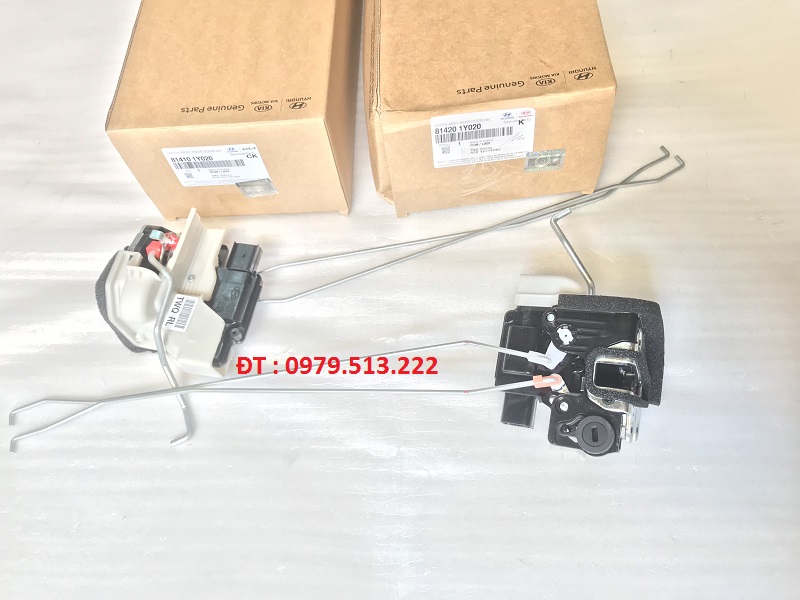 Cơ cấu khóa ngậm cửa sau kia morning 2012-2018