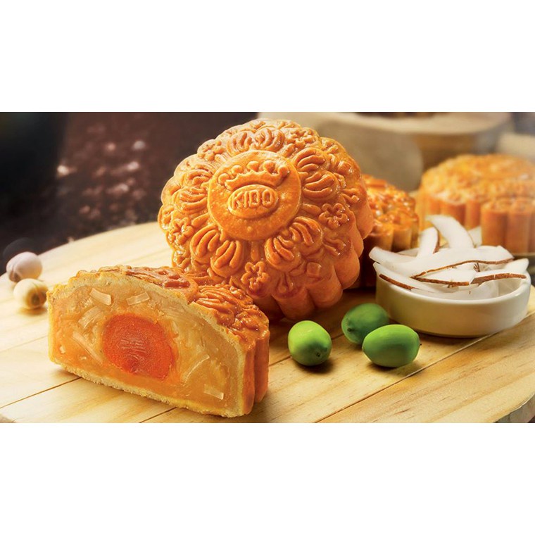 Bánh trung thu Kinh đô các vị kèm hộp và túi