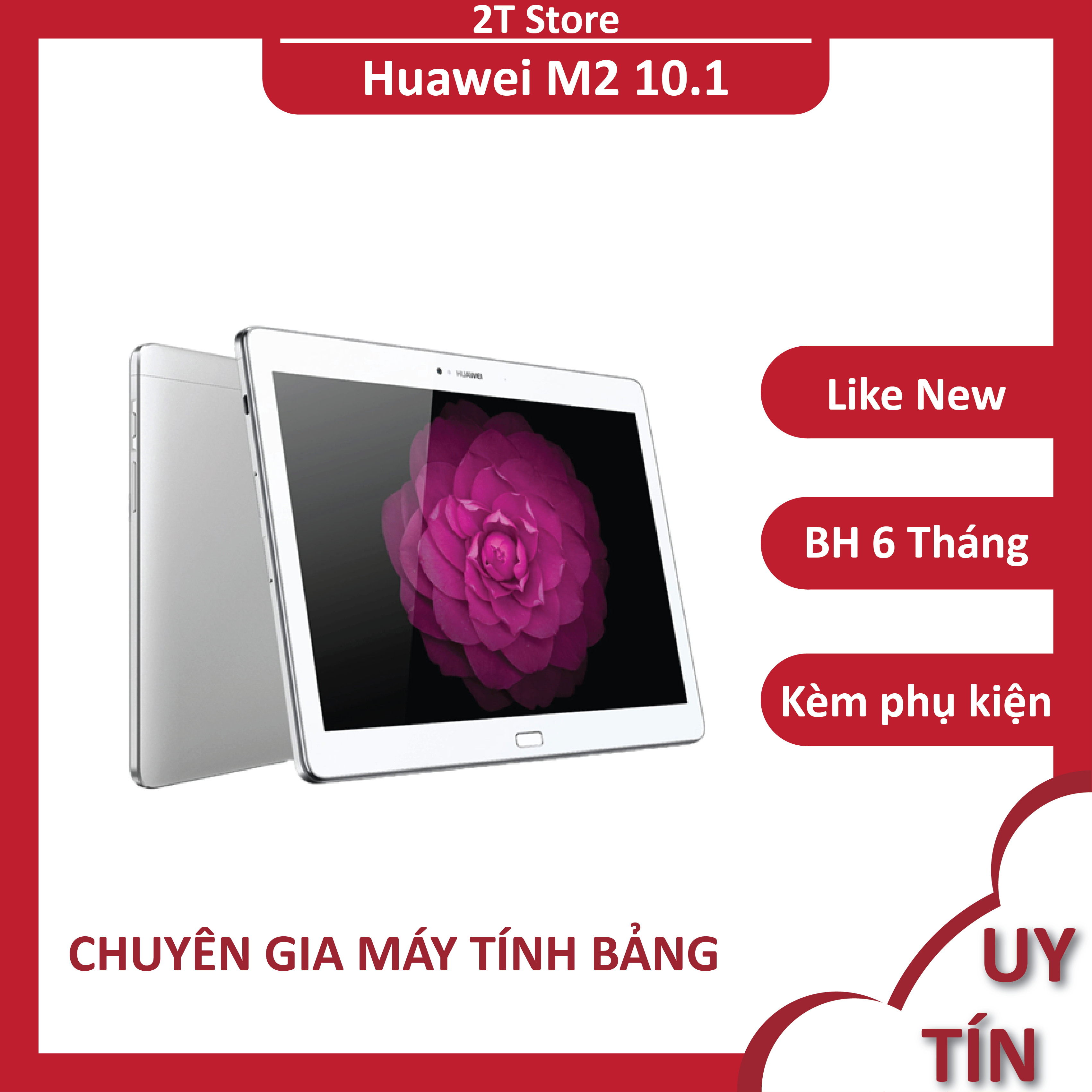 Máy tính bảng huawei mediapad m2 10.1'' ram 3/16gb chip kirin 930 dung lượng pin 6660 mah