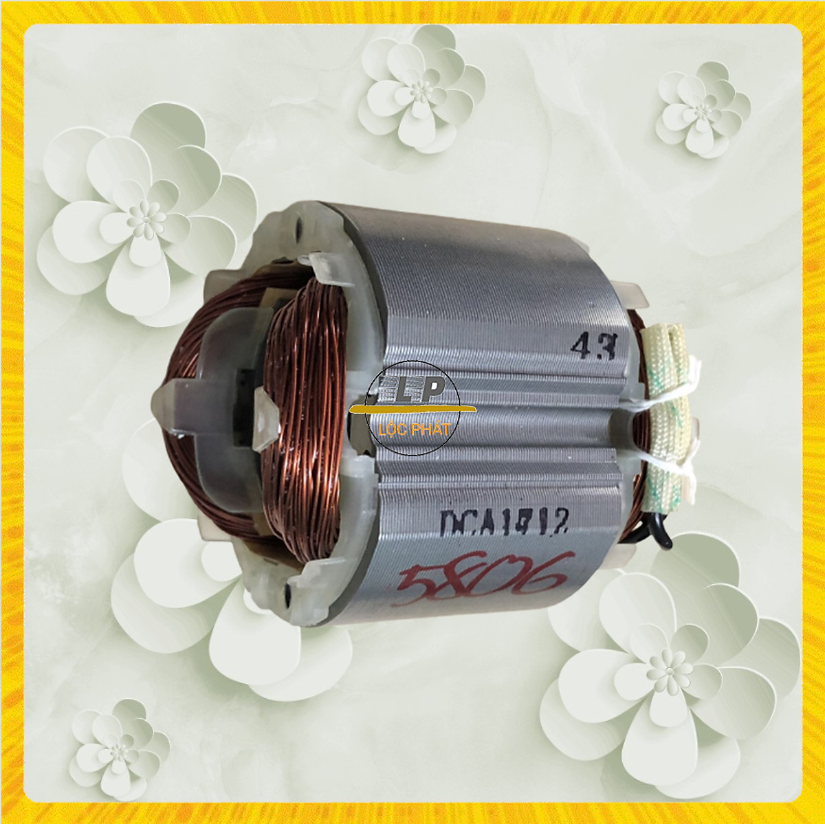Stator máy cưa gỗ cho dca amy02-185