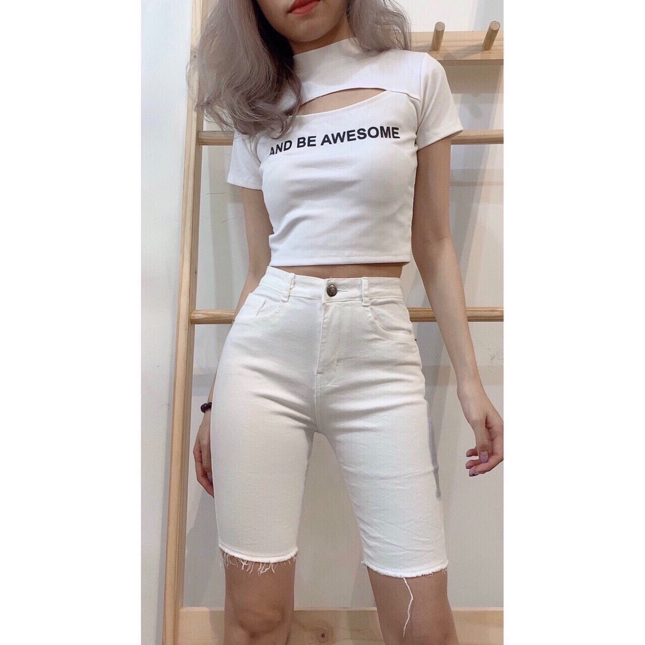 Quần kaki nữ,quần ngố nữ chất kaki,ly store
